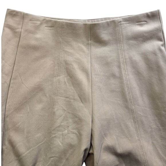 Jones & Co Tan Wide-Leg Pants XL Heavy Knit Elastic Waist - Picture 5 of 8